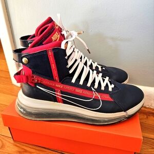 Nike Air Max 720 Saturn Olympic Blue Red & Gold